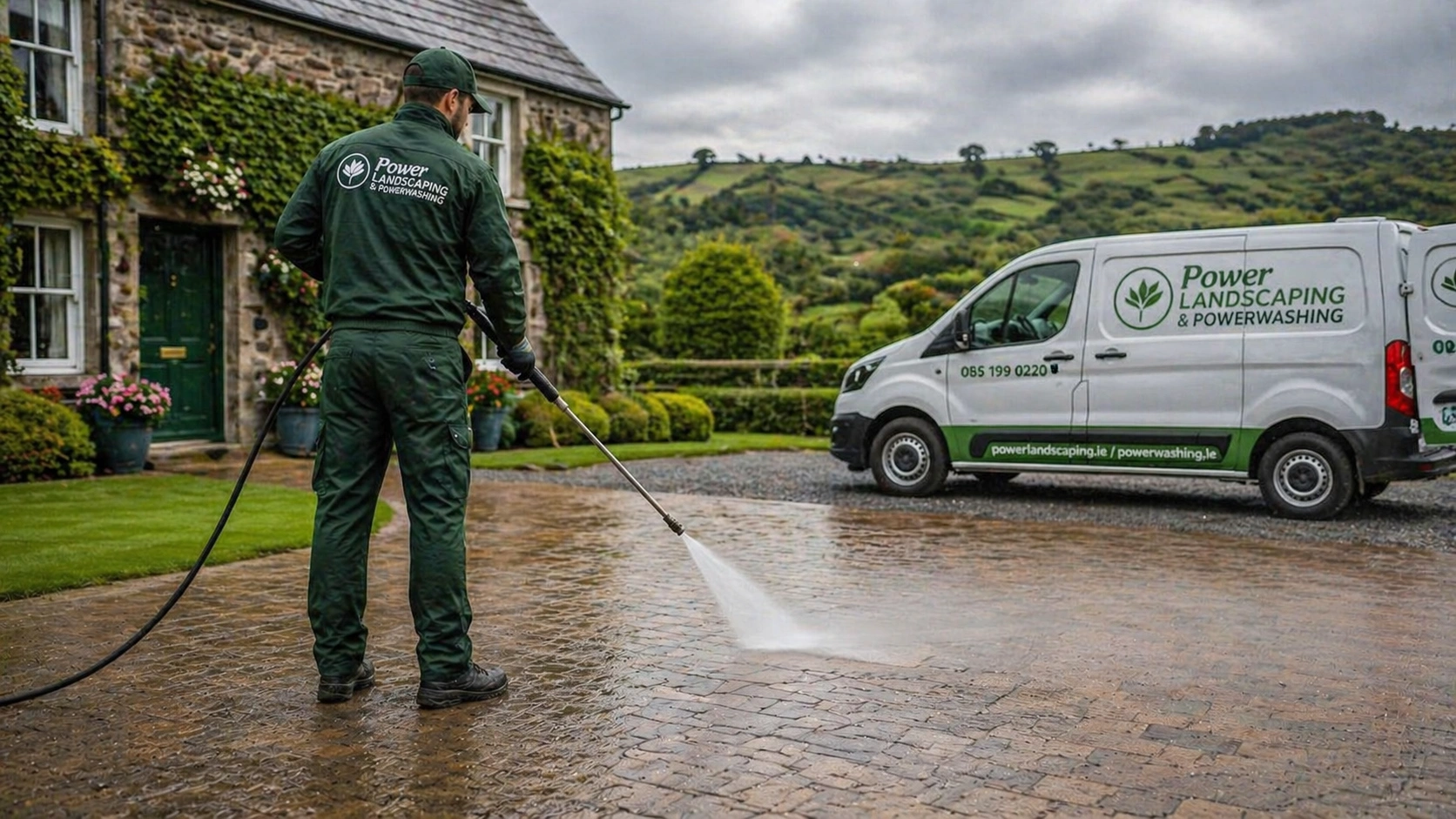 Professional powerwashing and pressure washing Dublin